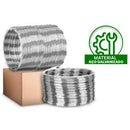 Serpentina Para Muro Cerca Concertina Segurança Para Casa Rolo Arame Espiral