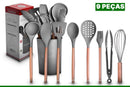 Jogo De Silicone Utensílios De Cozinha 9 Peças
