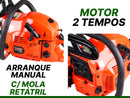 Motosserra Vsl450 2T 45Cc 2,30Hp Sabre Pta Rolante Vulcan Trent