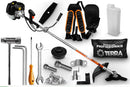 Roçadeira A Gasolina Cortador De Grama 52cc Terra GRH-520 Black