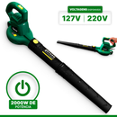 Soprador Aspirador De Folhas Gramas Elétrico 2000w Tekna B2000