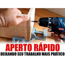 Esquadro Grampo Tipo Sargento Marceneiro Forte 65mm Titanium