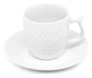 Xicara De Café Brixto Branco 65Ml 6 Peças