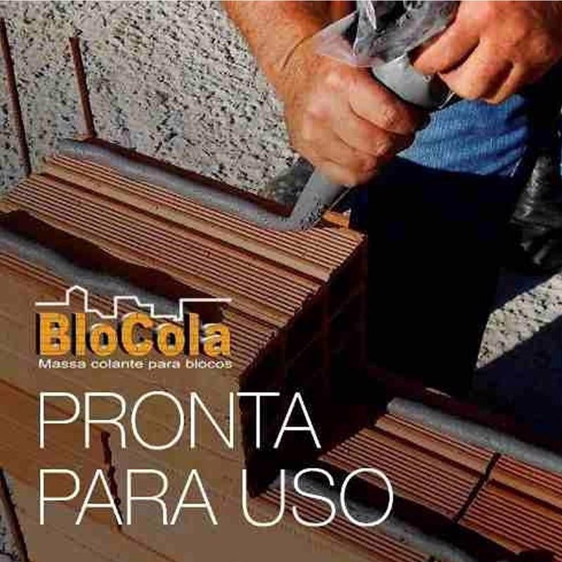 MASSA PRONTA PARA TIJOLO BISNAGA BIOMASSA 3KG