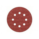 DISCO DE LIXA VELCRO VERM. 125MM - FERTAK Destak Ferramentas