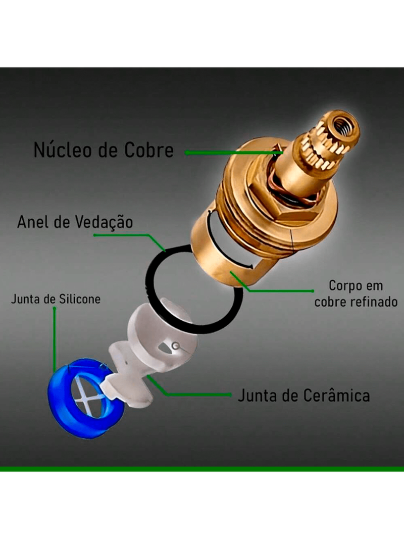 Torneira Gourmet Para Banheiro Quadrada Metal Sn23 Snel Metais
