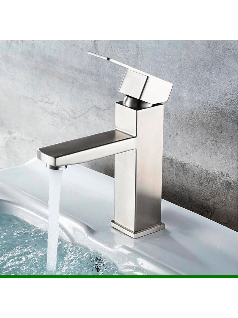 Torneira Gourmet Para Banheiro Quadrada Metal Sn23 Snel Metais