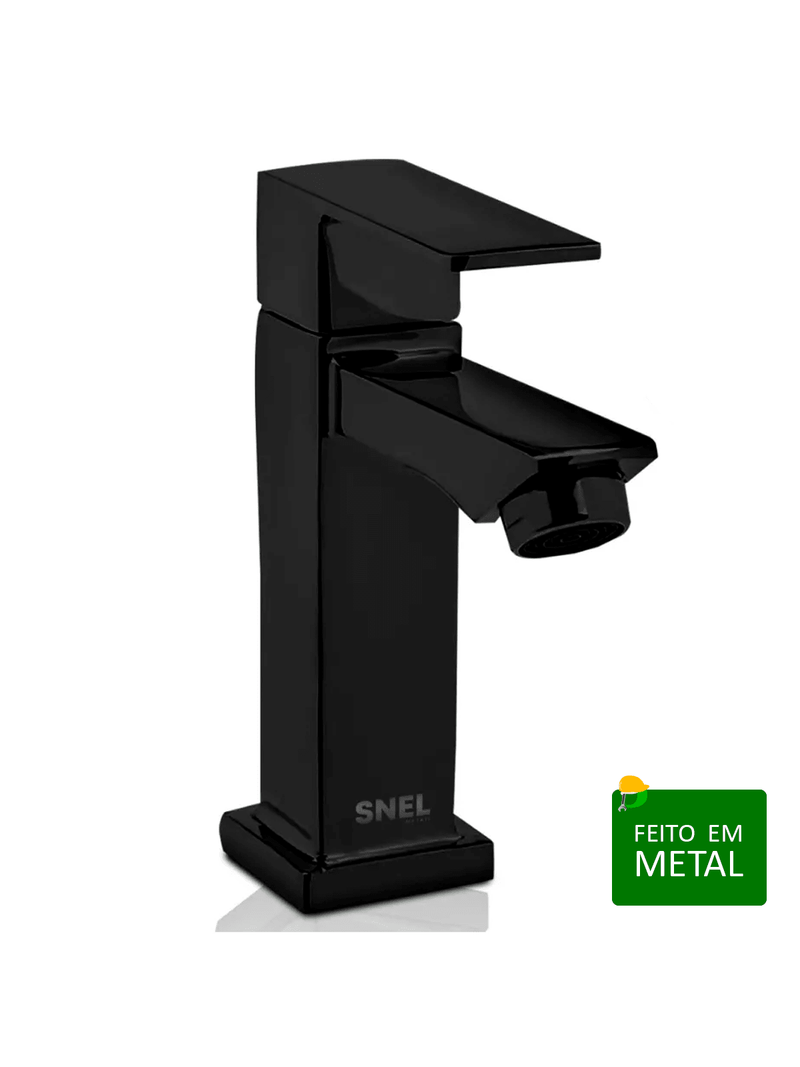 Torneira Gourmet Para Banheiro Quadrada Metal Sn23 Snel Metais