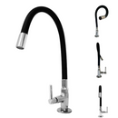 Torneira Gourmet Cozinha Silicone Flexível Bancada Snel