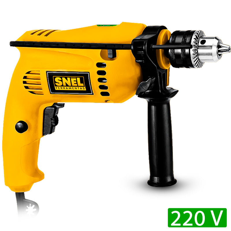 Kit Furadeira De Impacto Snel 220v com Maleta Arqplast