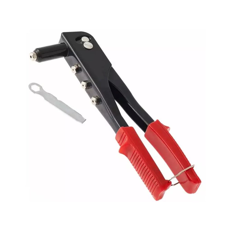 Rebitador Manual Tipo Alicate 263 Mm, Giratorio 360, Para Rebites 2,4-3,2-4,0-4,8 Mm, 1 Pc//Mtx