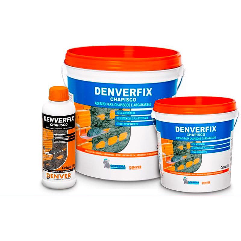 ADESIVO LIQUIDO PARA CHAPISCO 3,6LT DENVERFIX Destak Ferramentas