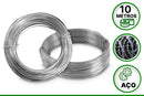Arame Galvanizado Nº 14 Para Cerca Concertina 10 Metros Fio 2,10mm