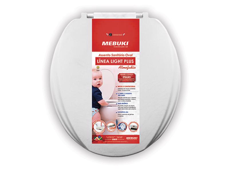Assento Oval Almofadão Linea Light Plus