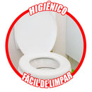 Assento Oval Almofadão Linea Light Plus