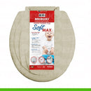 Assento Sanitário Oval Slim Soft Areia Para Tampa Assento Vaso Sanitario Privada