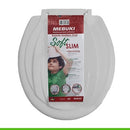 Assento Sanitário Oval Slim Soft Areia Para Tampa Assento Vaso Sanitario Privada