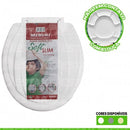 Assento Sanitário Oval Slim Soft Areia Para Tampa Assento Vaso Sanitario Privada