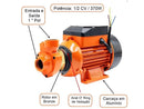 Bomba De Água Para Poço Periférica 1/2cv Acquapump