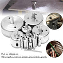 Broca Serra Copo Diamantada 6mm ao 35mm Porcelanato Vidro Cerâmica