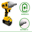 Chave de Impacto Bateria 1/2 Polegada Bivolt Com Maleta Acessórios