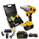 Chave de Impacto Bateria 1/2 Polegada Bivolt Com Maleta Acessórios