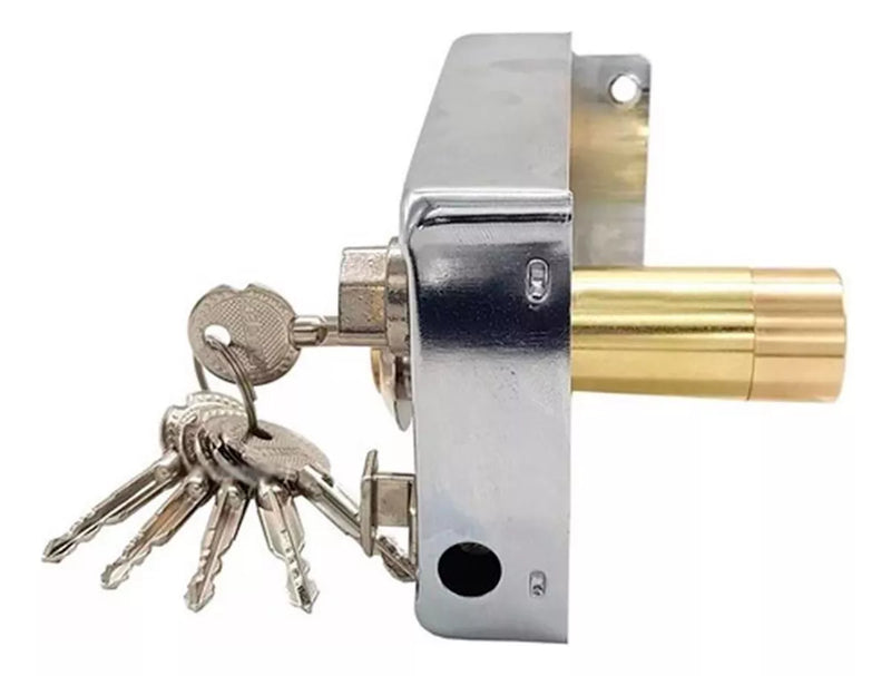 Fechadura Anti Furto Com Trava Para Porta - Snel