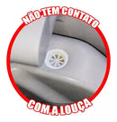 Tampa de Vaso Sanitario Assento Sanitario Almofadado Oval