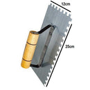 Desempenadeira Dentada de Aço Com Cabo de Madeira 12x25cm Minasul