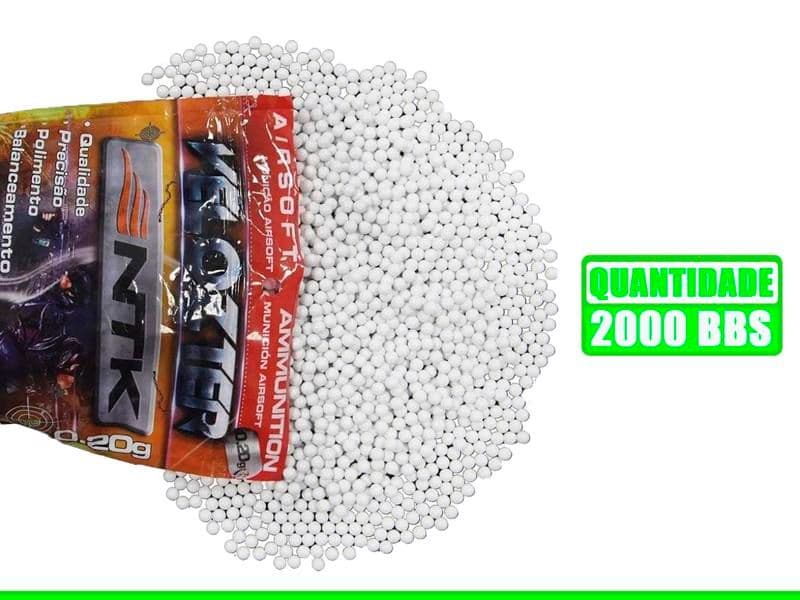 Esferas Velozter 0,12 - C / 2000 Pc Destak Ferramentas