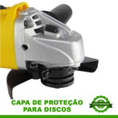 Esmerilhadeira Lixadeira Angular 800W Profissional Titanium