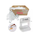 Espaçador Nivelador Piso E Porcelanato 3 Mm 500 Peças Cortag