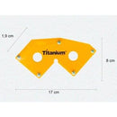 Esquadro Magnético Multi Angulo Para Soldador 18kg Titanium