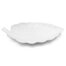 FOLHA DECORATIVA 21,5CM PORCELANA BRANCA Destak Ferramentas