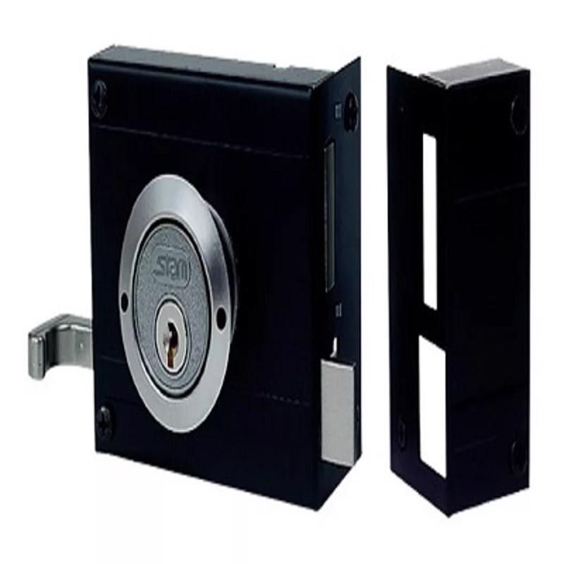 Fechadura Externa Sobrepor Portão Inox Stam 701/100