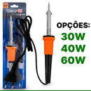 Ferro De Soldador Elétrica Para Soldar Western + Estanho De Solda
