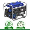 Gerador De Enegia Elétrica A Gasolina Manual Retrátil Quadro Reforçado 127v 220v