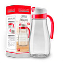 Jarra De Vidro Com Tampa Reforçado 950ml