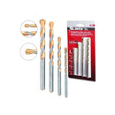 Jogo Brocas Para Concretos Haste Cilíndrica Golden Line 4 Peças Mtx