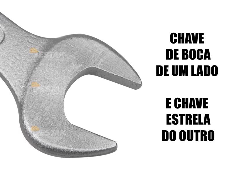 Jogo De Chave Combinada 10 Peças 6mm a 17mm Chevrolet