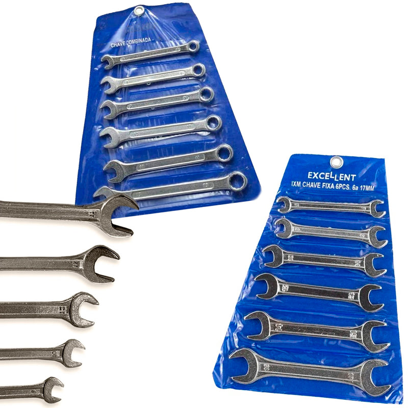 Jogo De Chave Combinada 6 A 13mm 6 Peças Western