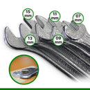 Jogo D CHAVE FIXA 6 A 15 MM 5 PEÇAS WESTERN Destak Ferramentas