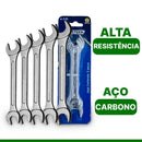 Jogo D CHAVE FIXA 6 A 15 MM 5 PEÇAS WESTERN Destak Ferramentas