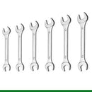 Jogo De Chave Fixa Em Aço Carbono Resistente 6mm A 17mm