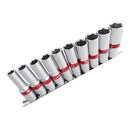 Jogo De Chave Soquete Longo Sextavado 1/2 10 A 22mm Mtx