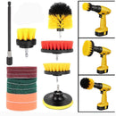 Jogo De Escovas Rotativas 14 Peças Titanium Destak Ferramentas