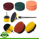 Jogo De Escovas Rotativas 14 Peças Titanium Destak Ferramentas