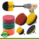 Jogo De Escovas Rotativas 14 Peças Titanium Destak Ferramentas