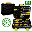 Jogo De Ferramentas Profissional Multiuso 156 Peças Com Maleta