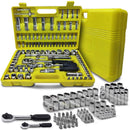 Jogo Soquetes Sextavado 1/2 108 Peças Cromo Vanádio Titanium